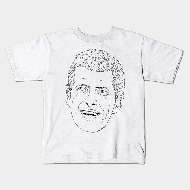 Del Reeves Kids T-Shirt by TheCosmicTradingPost